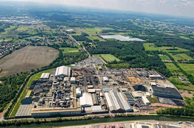 Aurubis Standort Beerse Werksaufnahme