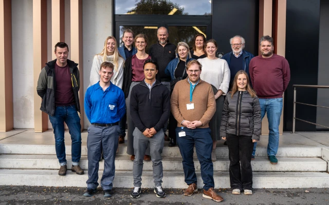 Groepsfoto persmoment STEM