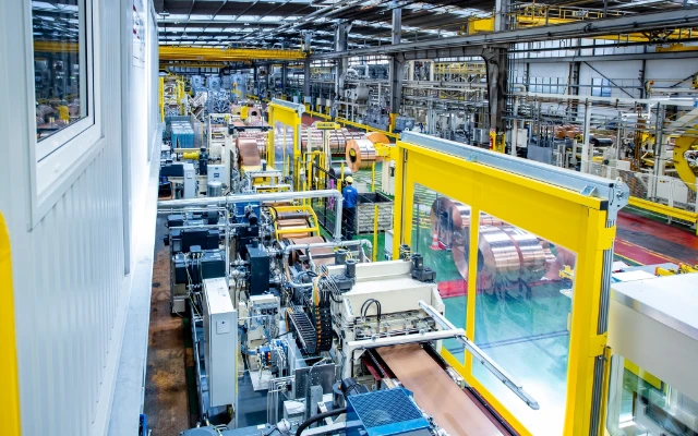 Aurubis Stolberg Streckbiegerichtanlage